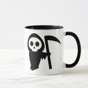 Grimmiger Sensenmann Tasse