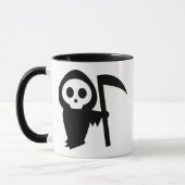 Grimmiger Sensenmann Tasse (Links)