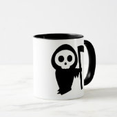 Grimmiger Sensenmann Tasse (VorderseiteRechts)