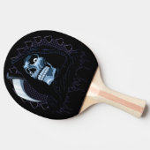 Grimmiger Sensenmann Tischtennis Schläger (Seitenansicht)