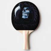 Grimmiger Sensenmann Tischtennis Schläger (Vorderseite)