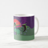 Grimmiger Sensenmann Welpe Kaffeetasse (VorderseiteRechts)
