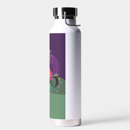 Grimmiger Sensenmann Welpe Trinkflasche (Links)