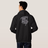 Grimmiger SensenmannHoodie Hoodie (Schwarz voll)