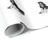 Grimmiges Geschenkpapier (Rolleneckpunkt)