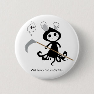 Grimmiges Häschen Button