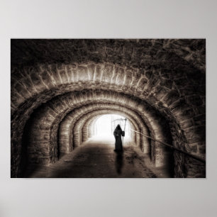 Grimmiges Sensenmann Death Poster