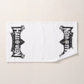 Grimmiges Sensenmann Halloween Badetücher Set (Handtuch)