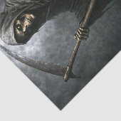 Grimmiges Sensenmann Halloween Dekoupage Tissue Seidenpapier (Ausschnitt)