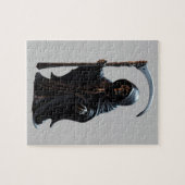 Grimmiges Sensenmann Puzzle (Horizontal)