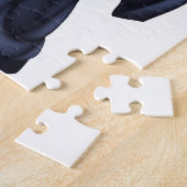 Grimmiges Sensenmann-Todesskelett Puzzle (Seite)