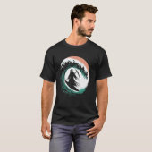 Grimmiges Surfen im Sensenmann - unheimlich Hallow T-Shirt (Vorne ganz)