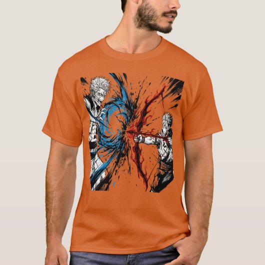 Grimmjow Sukuna Freunde T-Shirt (Vorderseite)