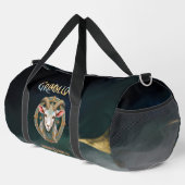 Grimmloch Goat Emblem Fantasy RPG Duffle Bag (Rechte Ecke)