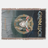 Grimmloch-Ziegen-Emblem Fantasy-RPG Decke (Vorderseite)