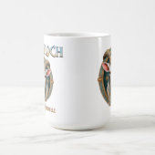 Grimmloch-Ziegen-Emblem Fantasy-RPG Kaffeetasse (Mittel)