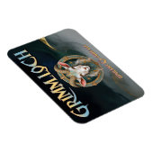 Grimmloch-Ziegen-Emblem Fantasy-RPG Magnet (Rechte Seite)