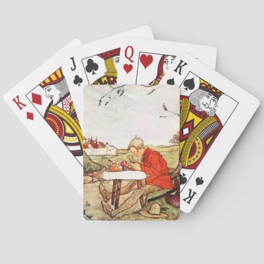GRIMM'S FAIRY TALES 1927 ~ Vintag ~ Spielkarten (Rückseite)