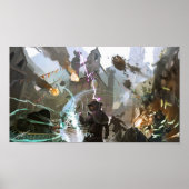 Grimoire: Manastorm Konzept Kunst - Kirchenschlach Poster (Vorne)