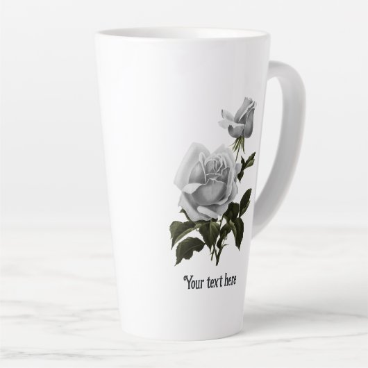 Grimoire White Rose Milchtasse (Rechte Ecke)