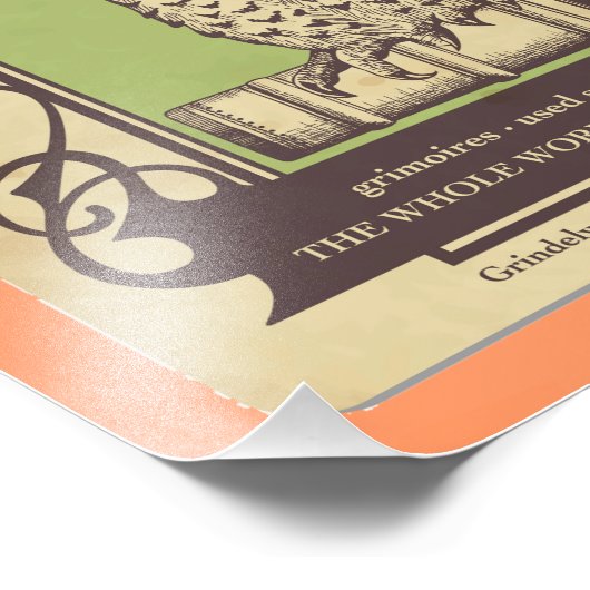 Grimoires Foto drucken (Ecke)