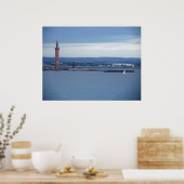 Grimsby Dock Tower, Lincolnshire, UK Poster (Küche)