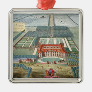 Grimsthorp im Landkreis von Lincoln gravierte Silbernes Ornament