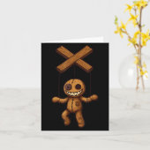 Grimstring – Soky Playful Puppet Marionette Cartoo Karte (Gelbe Blume)