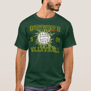 Grimwoods Volleyball High School Elsa Frankenteen T-Shirt