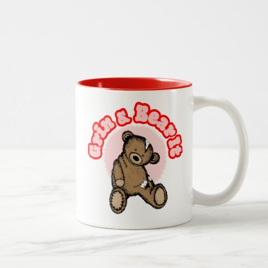 Grin and Bear It Two-Tone Coffee Tasse (Rechts)