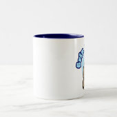 Grin and Bear It Two-Tone Coffee Tasse (Mittel)