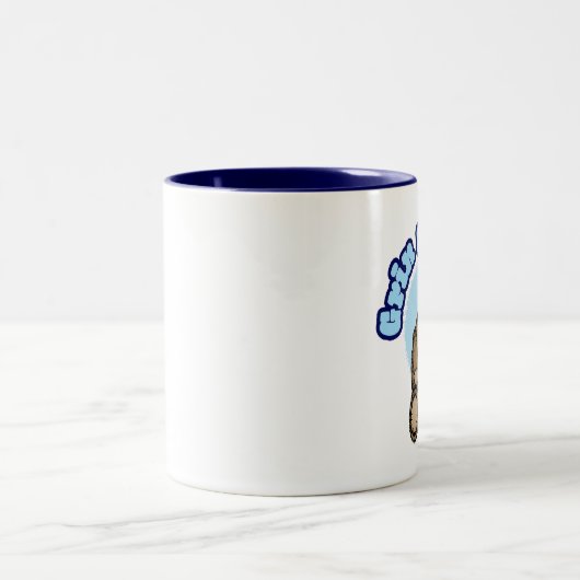 Grin and Bear It Two-Tone Coffee Tasse (Mittel)