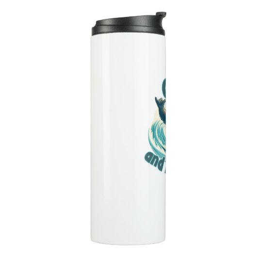 Grin and Bear Thermosbecher (Nach links gedreht)