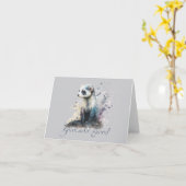 Grin and Ferret Pub Karte (Gelbe Blume)