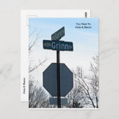 Grin & Barret Postkarte (Vorne/Hinten)