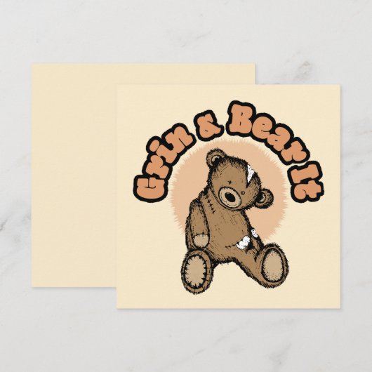 Grin & Bear It (Vorne/Hinten)