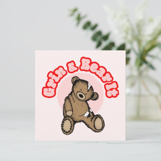 Grin & Bear It (Stehend Vorderseite)