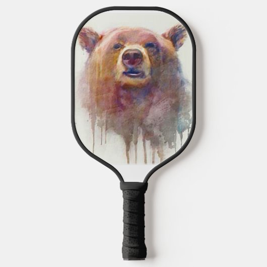 "Grin & Bear it" Pickleball Schläger (Vorderseite)