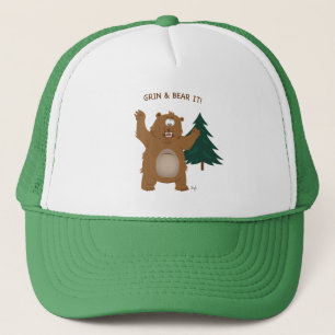 Grin & Bear It Trucker Hat Truckerkappe