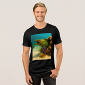 Grin des Riffs Tri-Blend Shirt (Vorderseite voll)