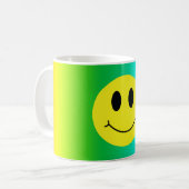 Grin Face Classic TieDye Kaffeetasse (Vorderseite Links)
