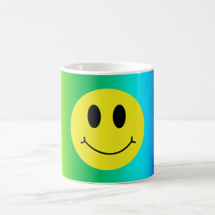 Grin Face Classic TieDye Kaffeetasse