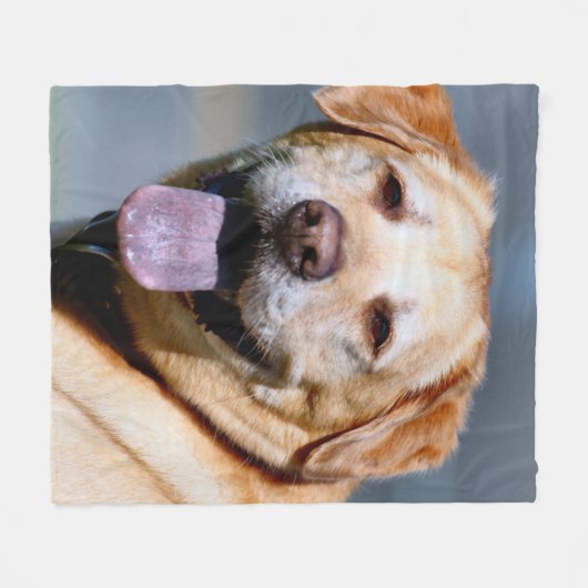 Grin Fleecedecke (Vorderseite (Horizontal))