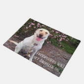 Grin Fußmatte (Schrägansicht)