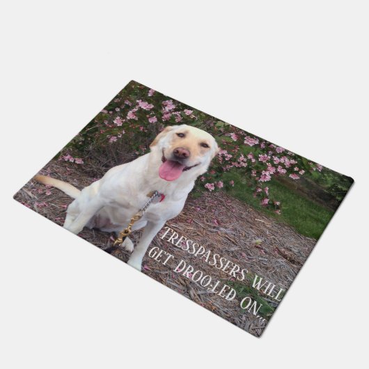 Grin Fußmatte (Schrägansicht)