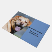 Grin Fußmatte (Schrägansicht)