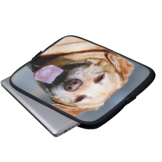 Grin Laptopschutzhülle (Vorne Knopf)