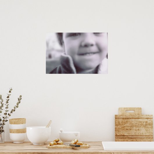 Grin Poster (Küche)