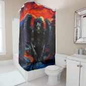 Grin Protocol 80x60 Rasta-Greif 002 Duschvorhang (Beispiel)