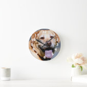 Grin Runde Wanduhr (Zuhause)